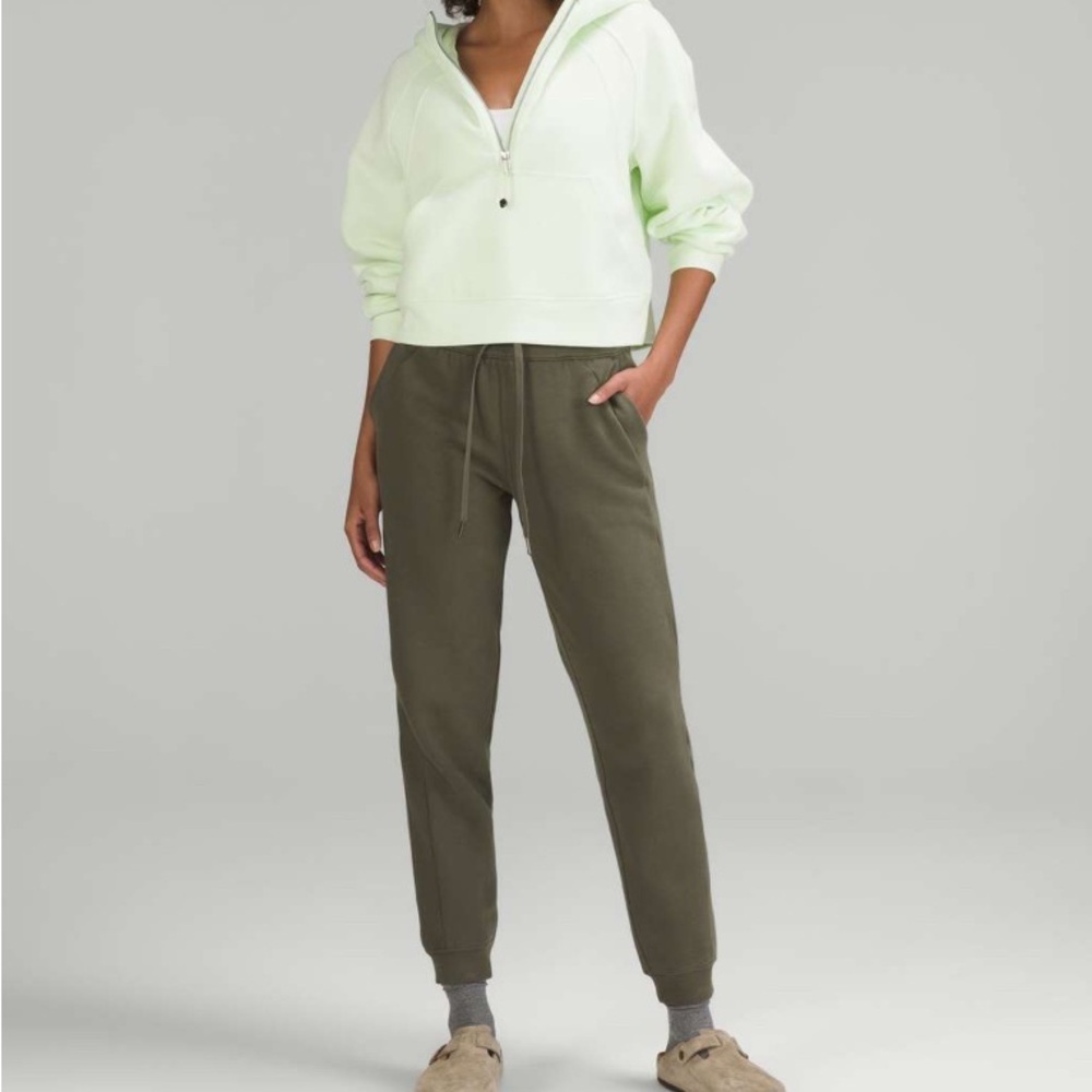 lululemon athletica Olive Green Track Joggers